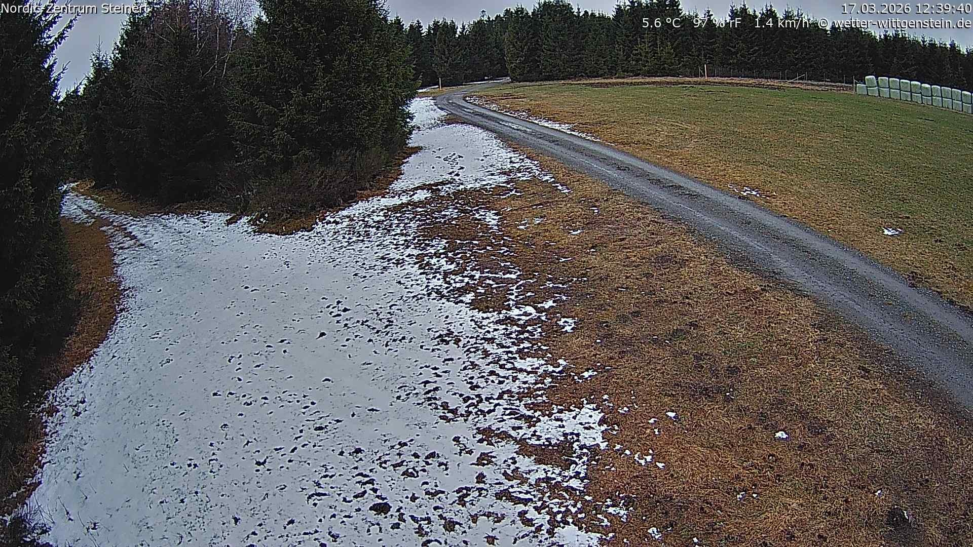 Archiv Foto Webcam Girkhausen - Auf der Steinert