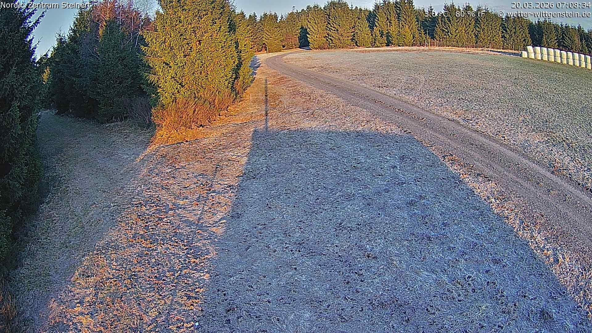 Archiv Foto Webcam Girkhausen - Auf der Steinert