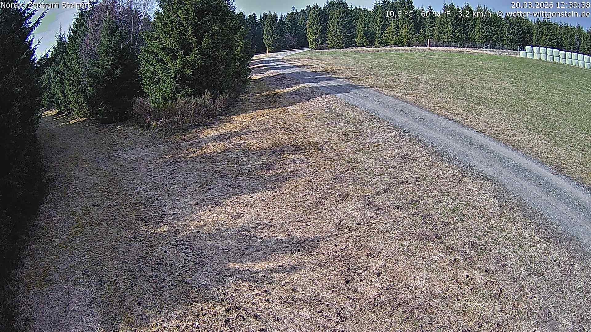 Archiv Foto Webcam Girkhausen - Auf der Steinert