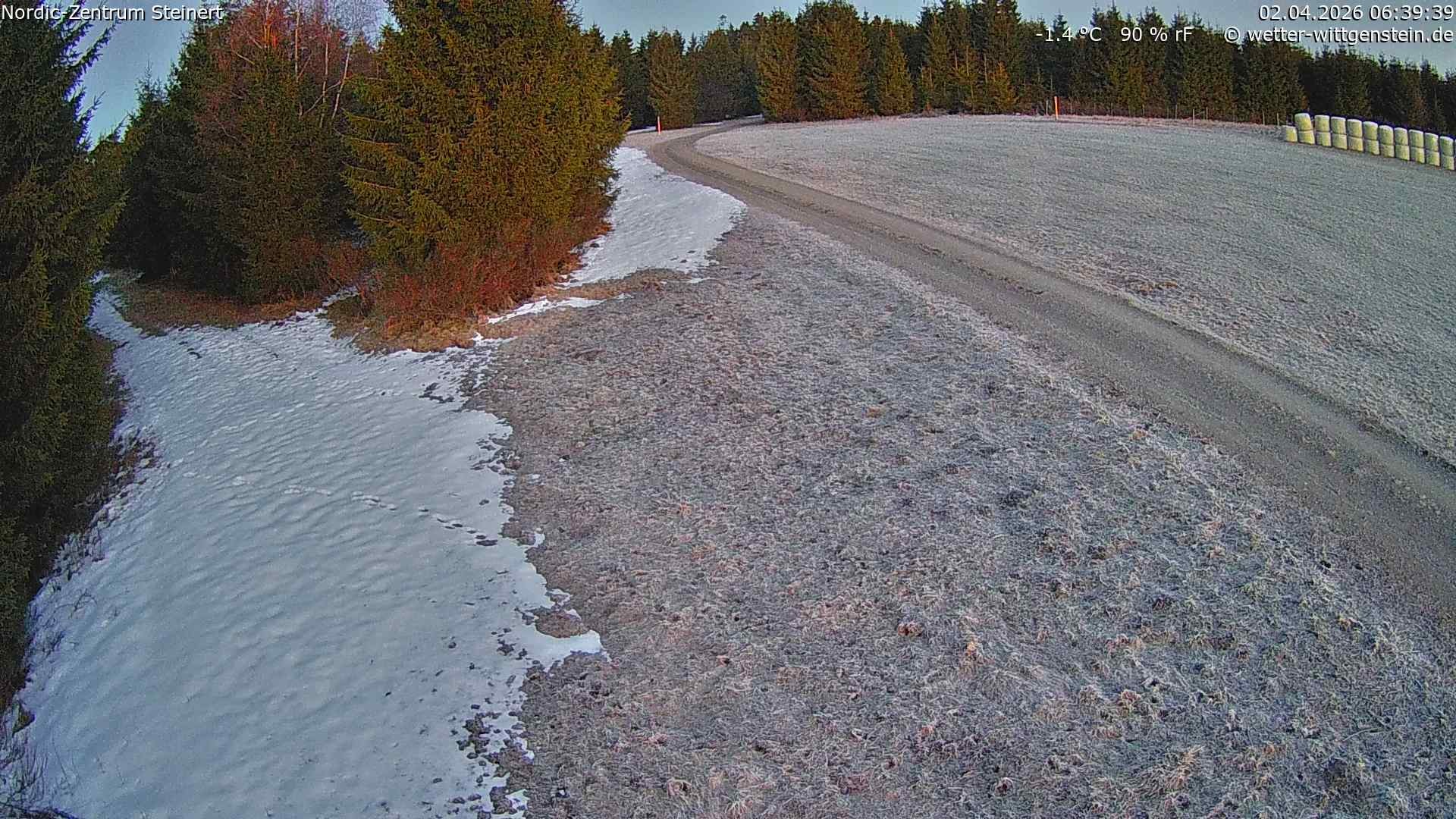 Archiv Foto Webcam Girkhausen - Auf der Steinert