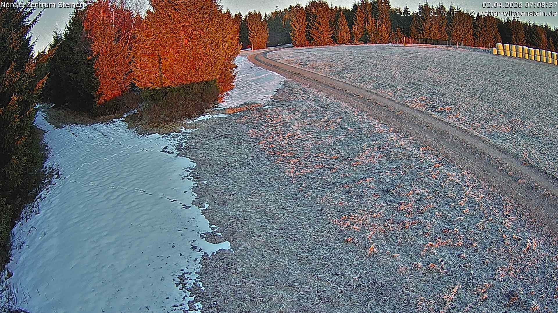 Archiv Foto Webcam Girkhausen - Auf der Steinert