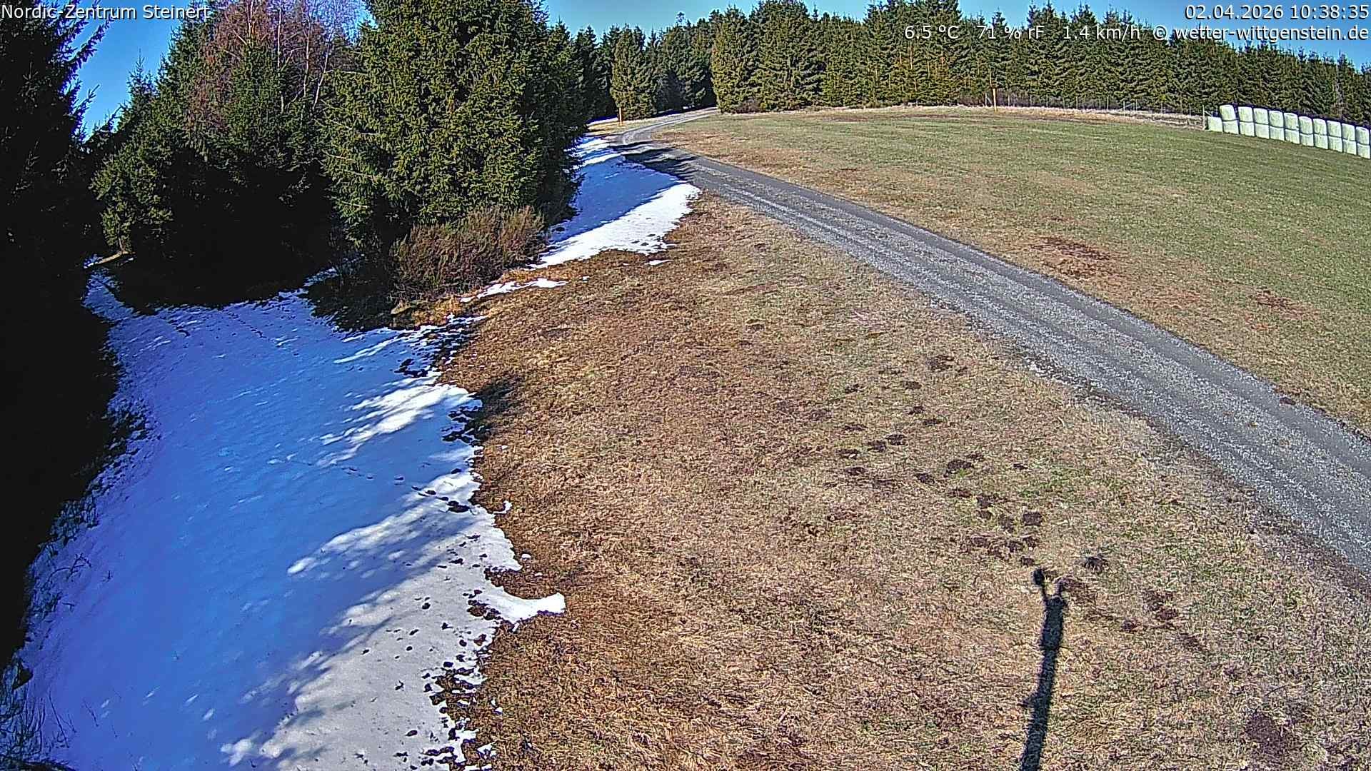 Archiv Foto Webcam Girkhausen - Auf der Steinert