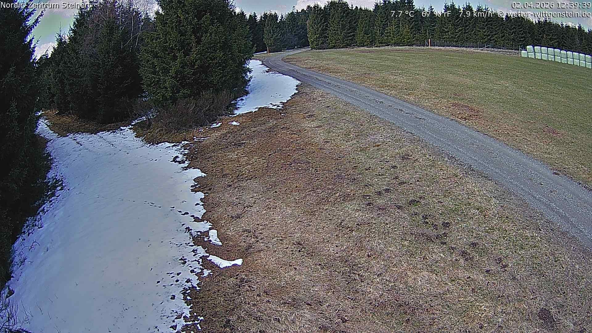 Archiv Foto Webcam Girkhausen - Auf der Steinert