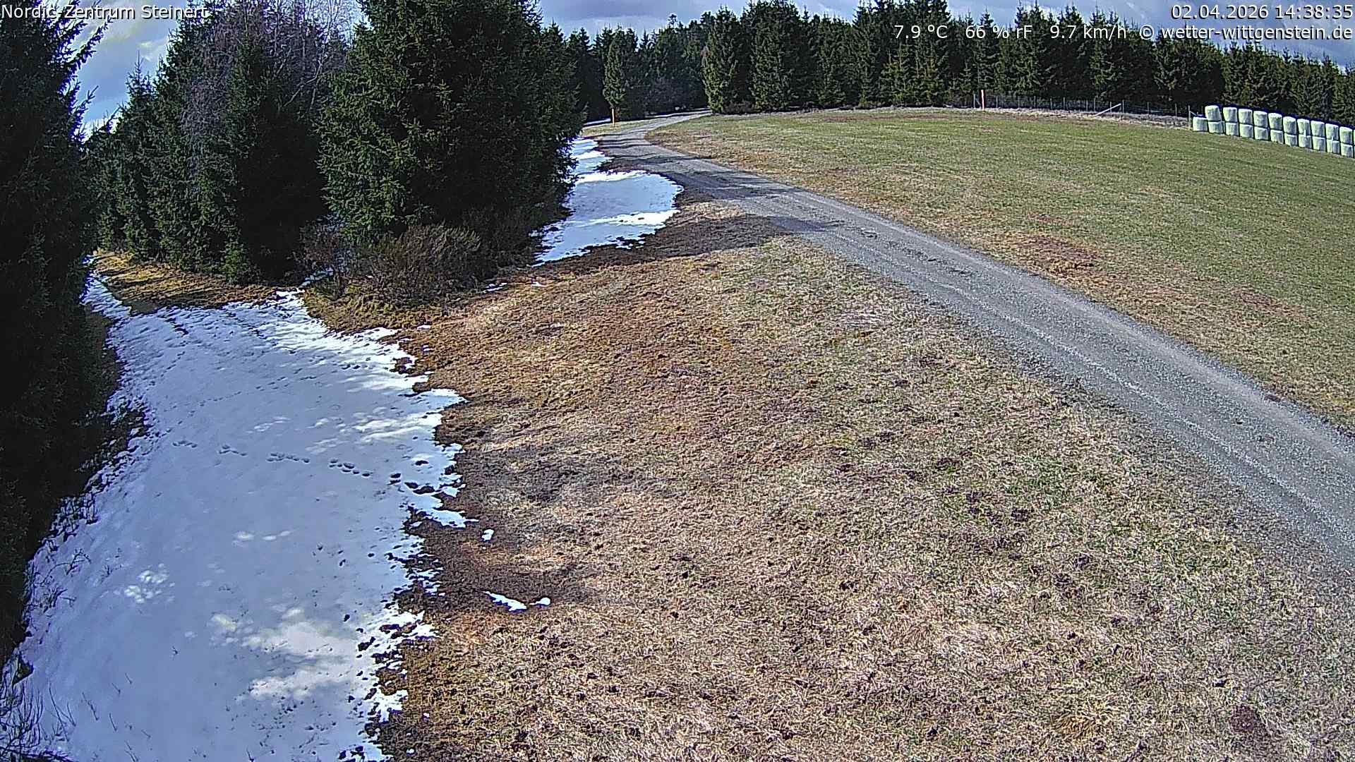 Archiv Foto Webcam Girkhausen - Auf der Steinert