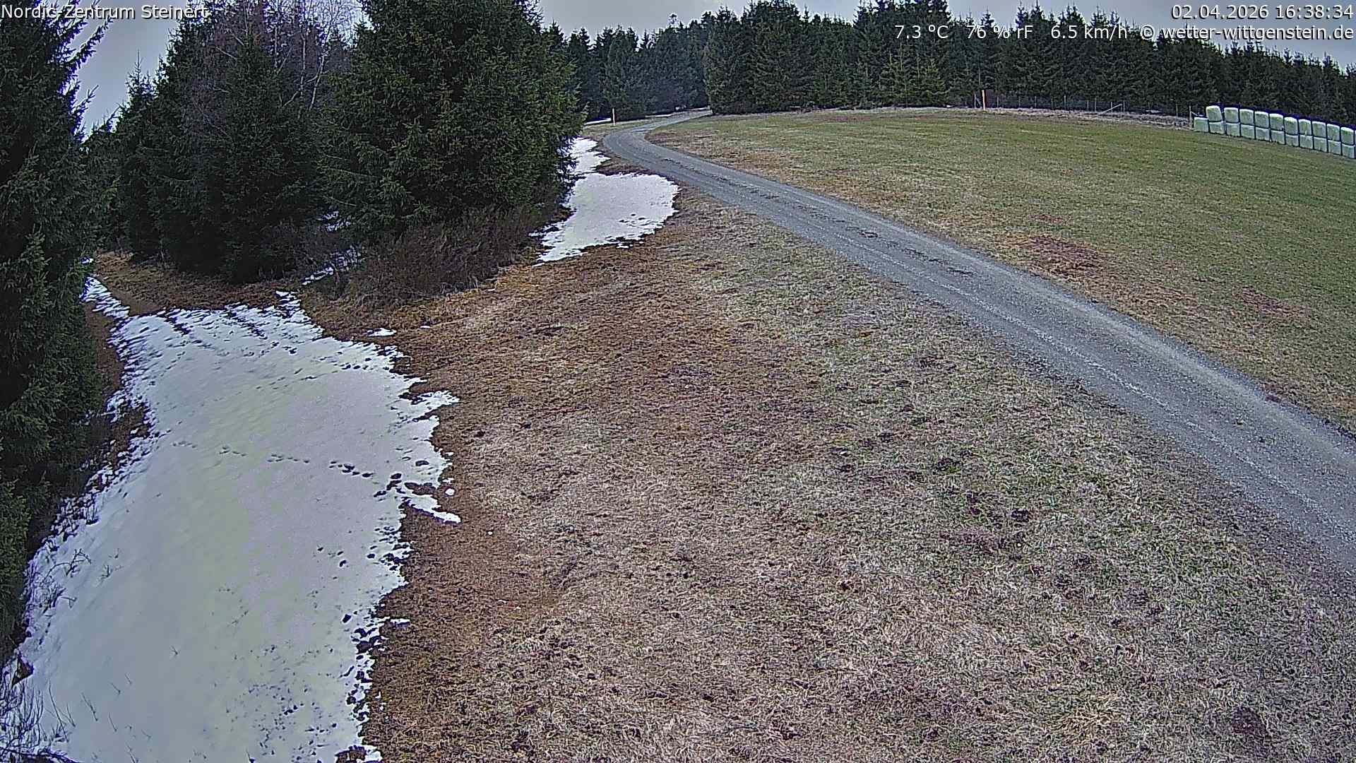 Archiv Foto Webcam Girkhausen - Auf der Steinert