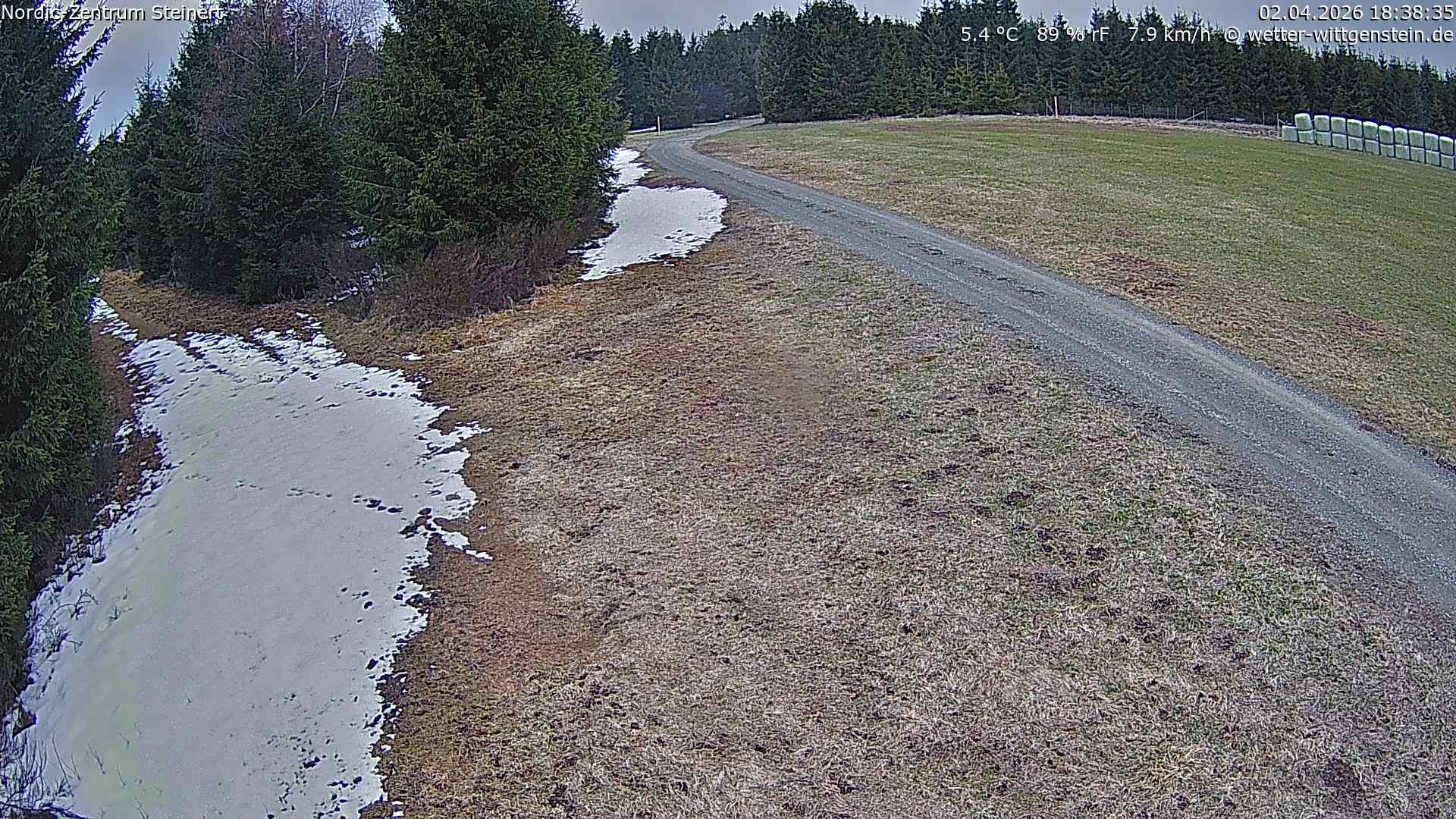 Archiv Foto Webcam Girkhausen - Auf der Steinert
