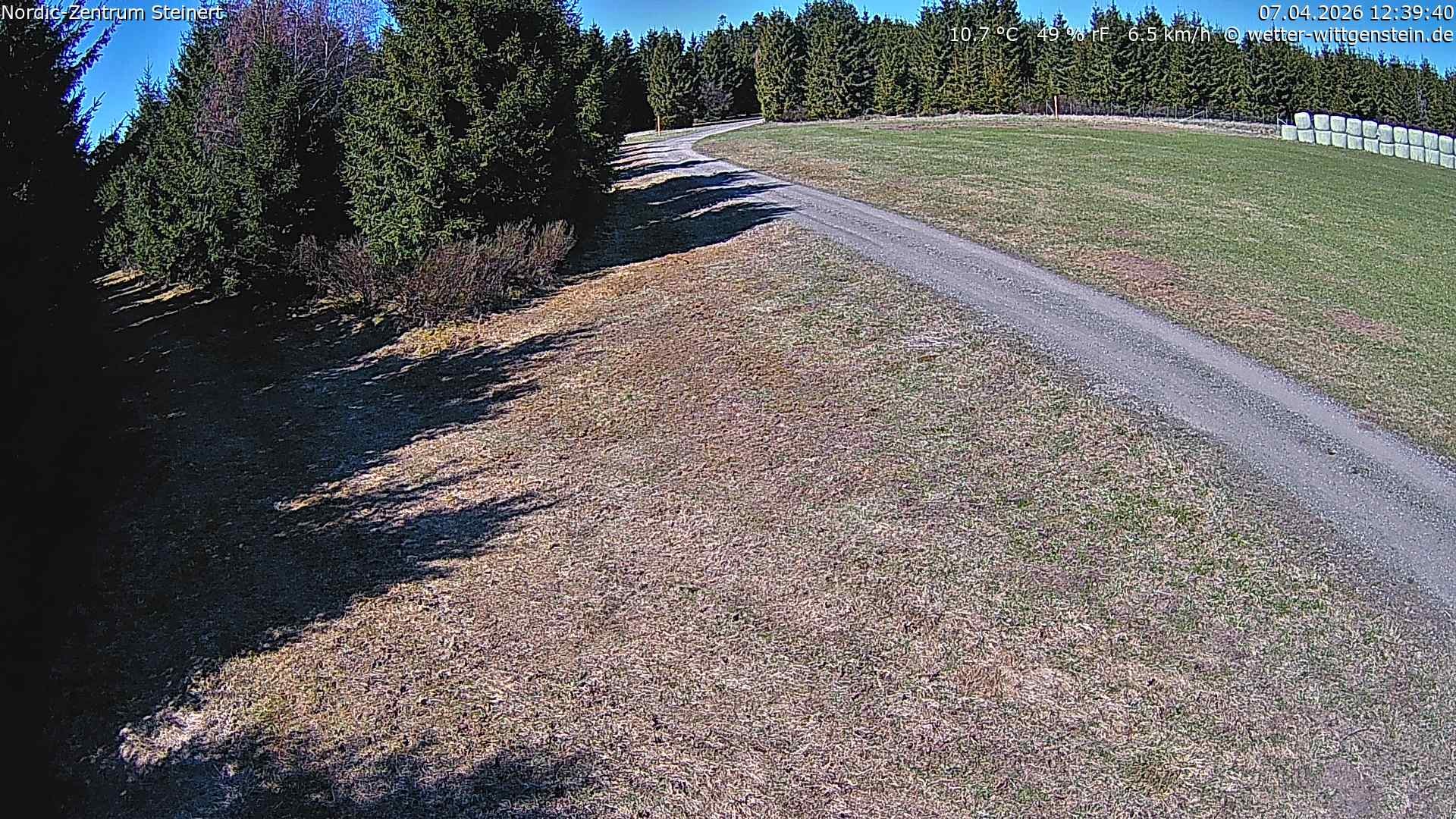 Archiv Foto Webcam Girkhausen - Auf der Steinert