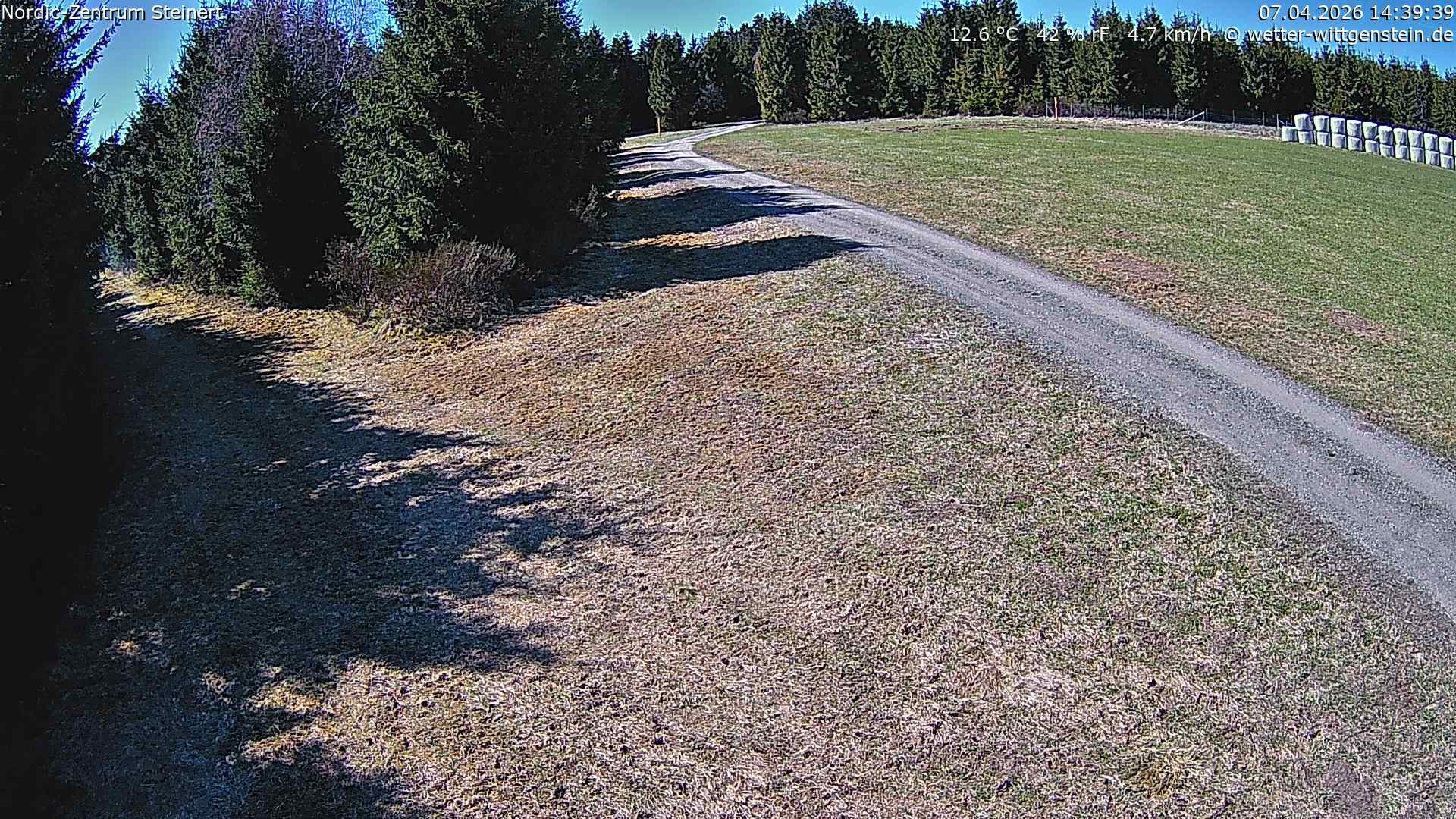 Archiv Foto Webcam Girkhausen - Auf der Steinert