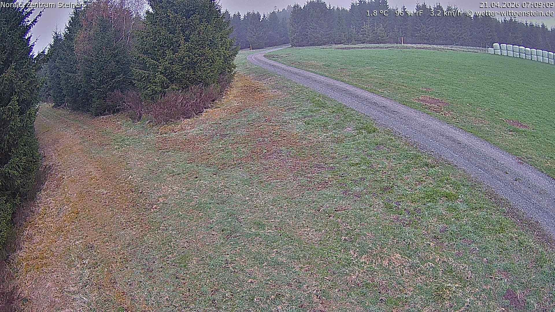 Archiv Foto Webcam Girkhausen - Auf der Steinert