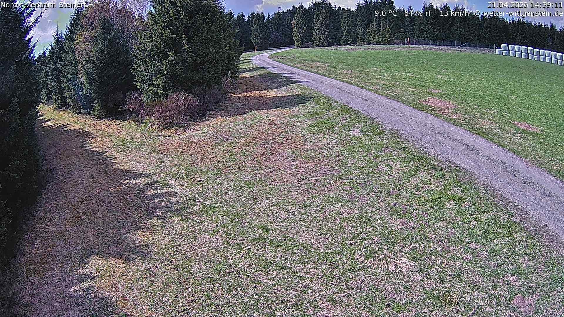 Archiv Foto Webcam Girkhausen - Auf der Steinert