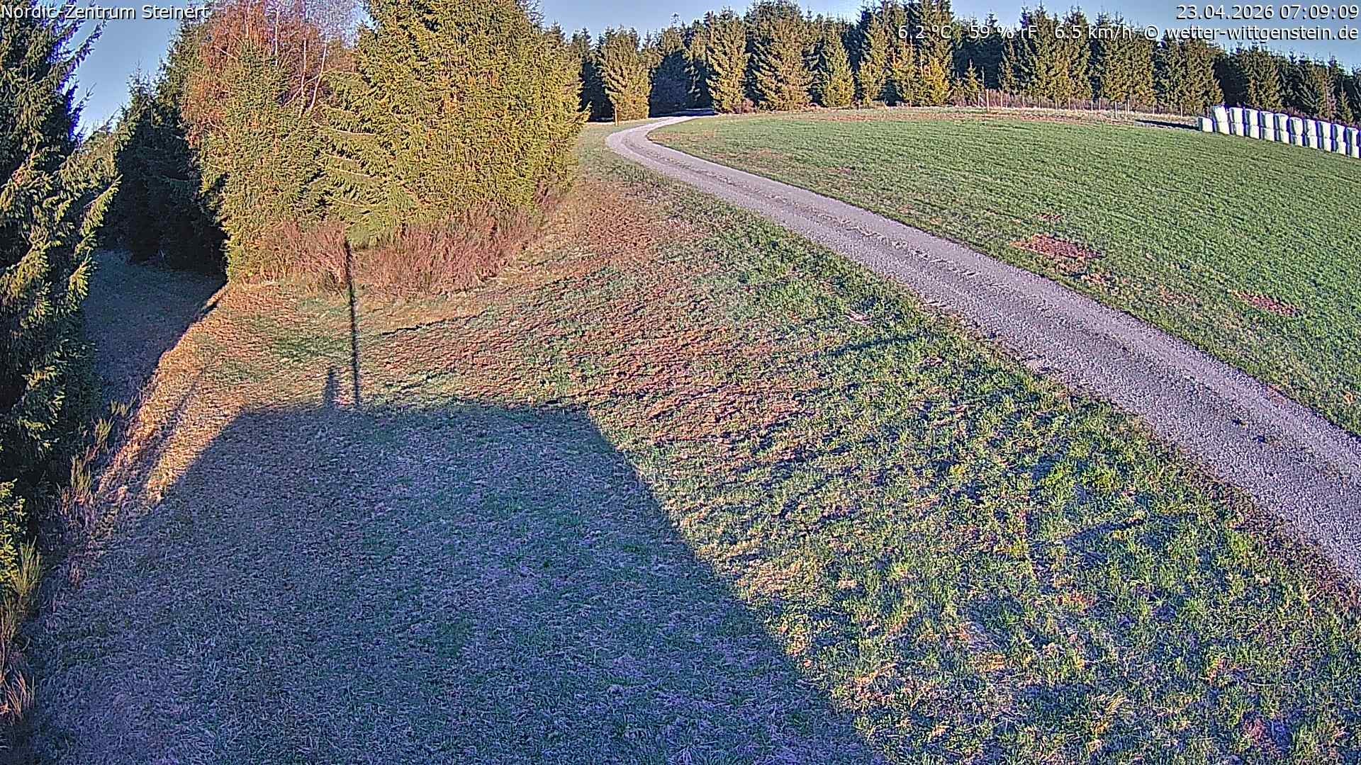 Archiv Foto Webcam Girkhausen - Auf der Steinert