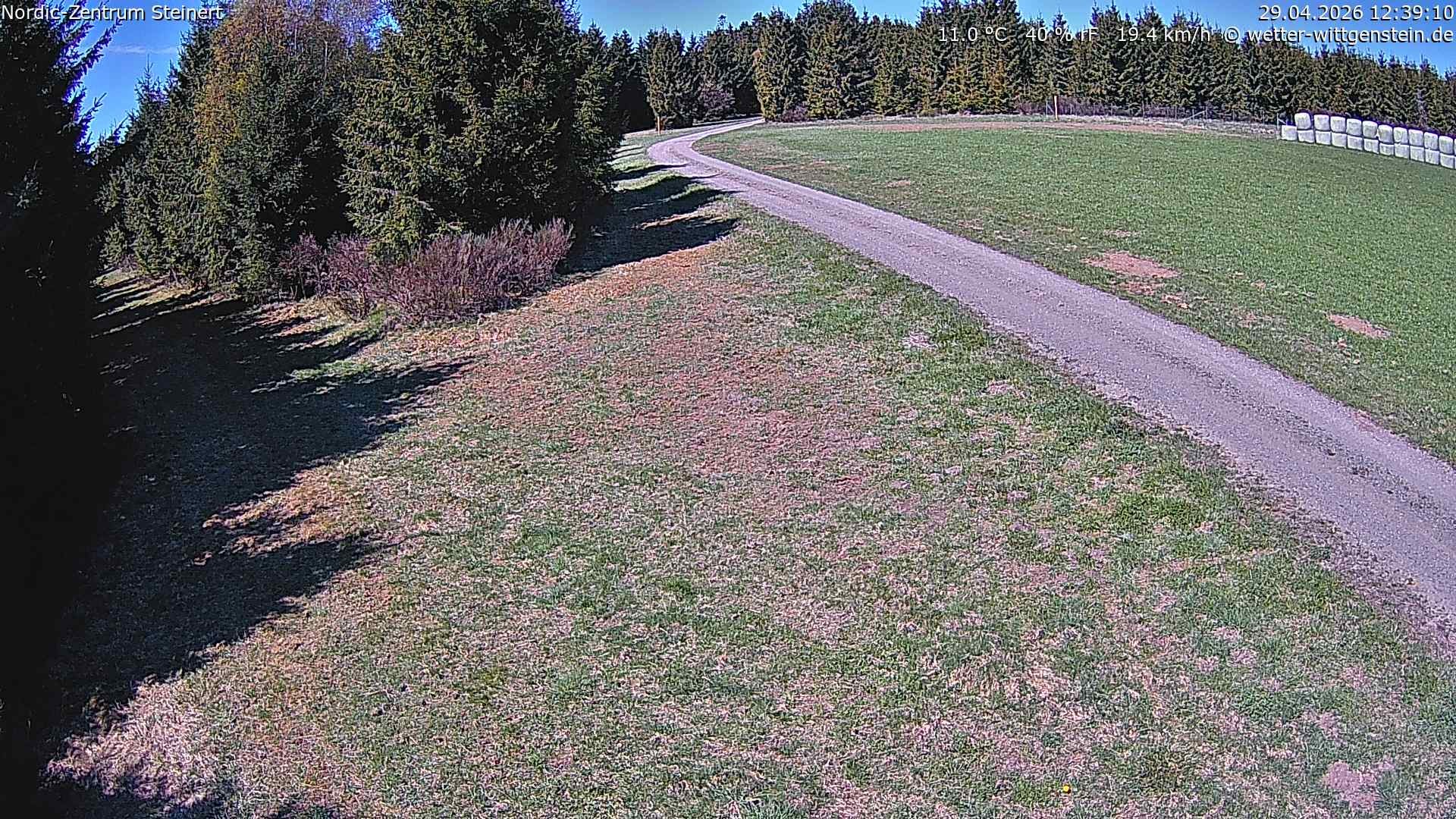 Archiv Foto Webcam Girkhausen - Auf der Steinert