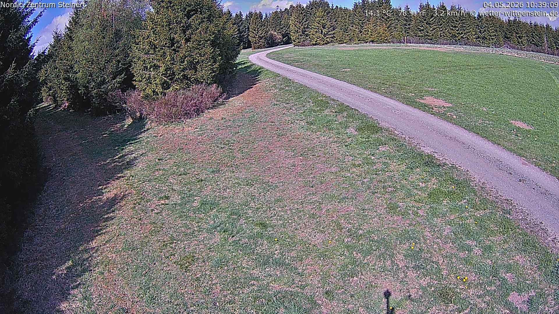 Archiv Foto Webcam Girkhausen - Auf der Steinert