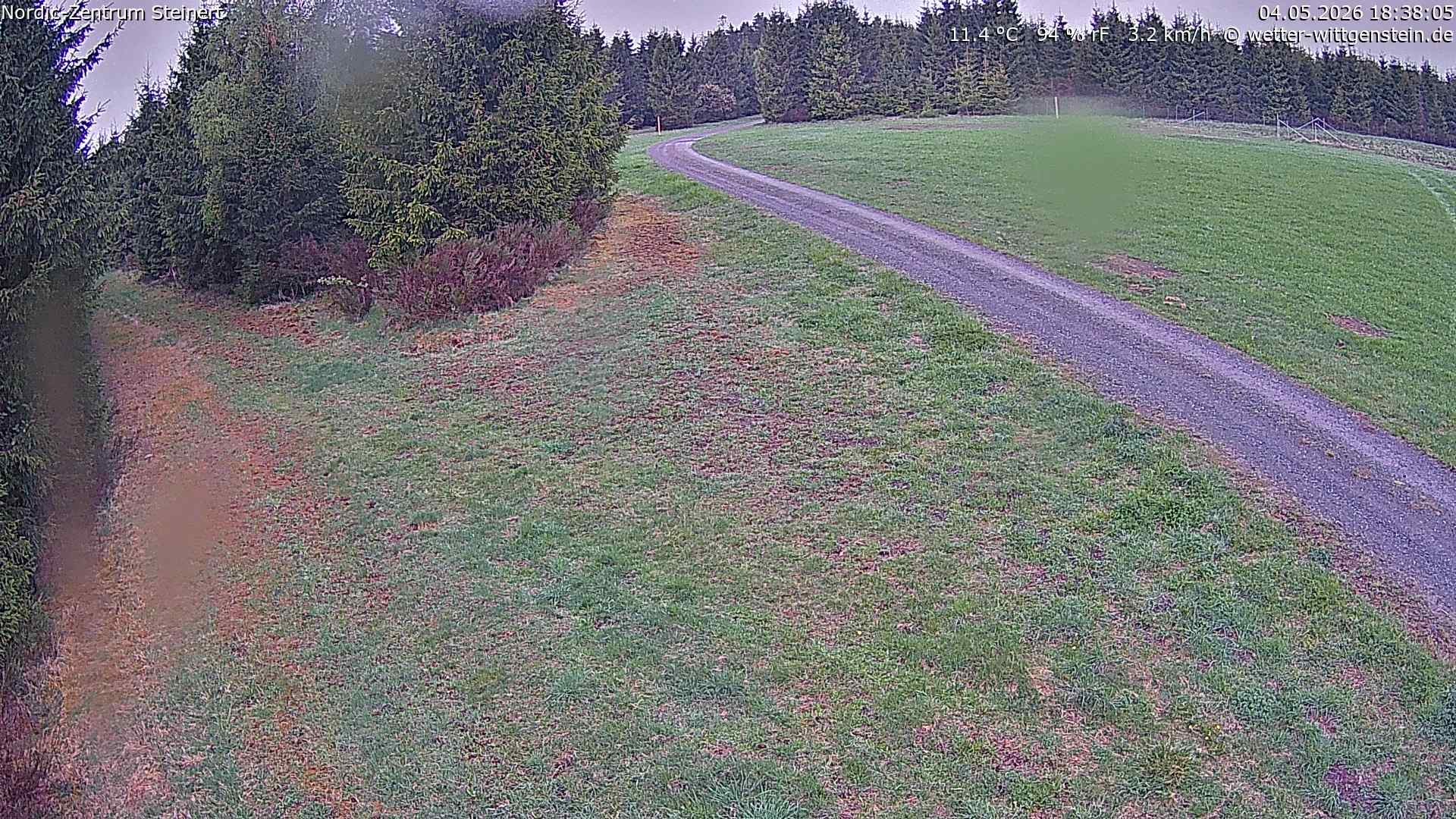Archiv Foto Webcam Girkhausen - Auf der Steinert