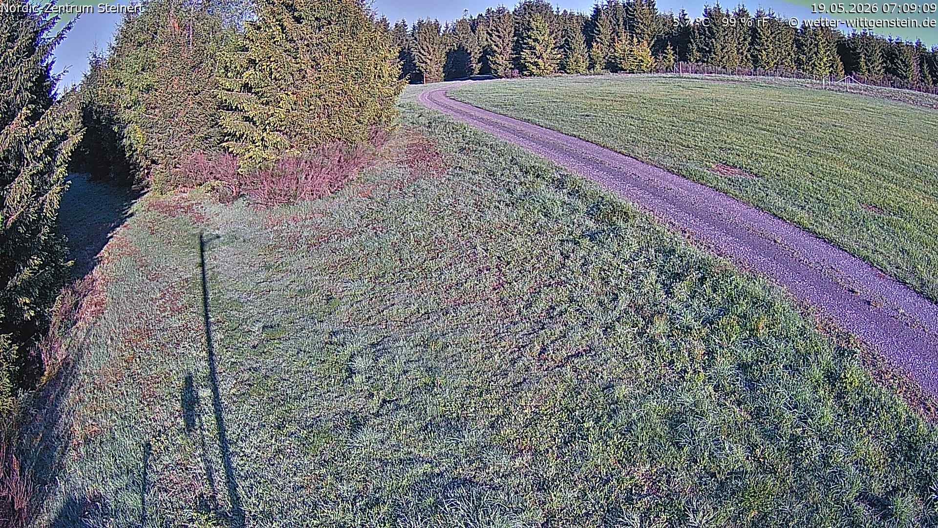 Archiv Foto Webcam Girkhausen - Auf der Steinert