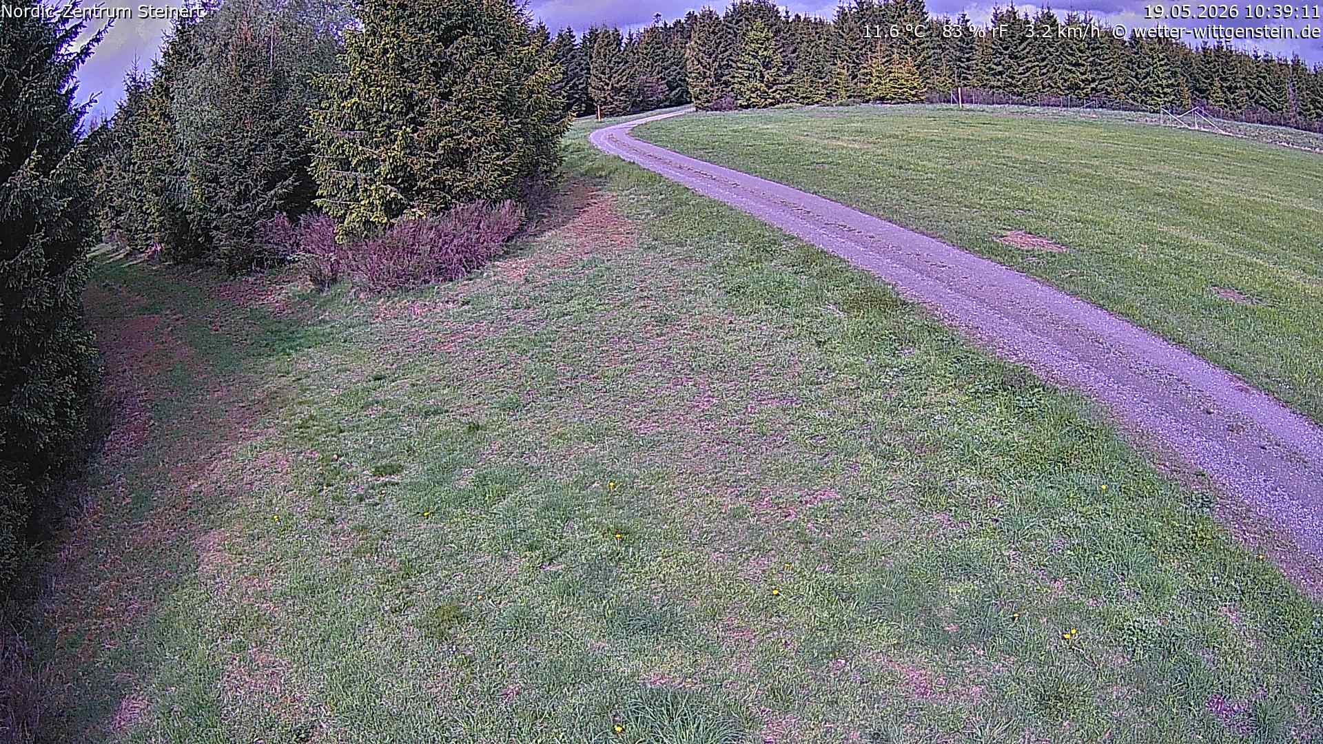 Archiv Foto Webcam Girkhausen - Auf der Steinert