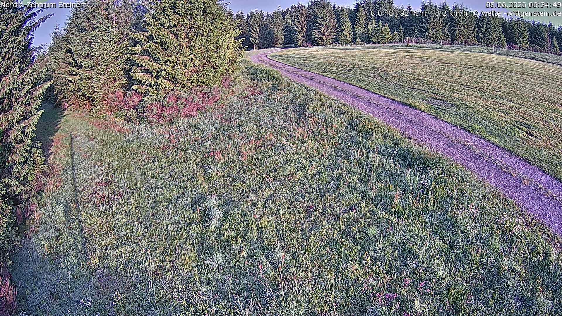 Archiv Foto Webcam Girkhausen - Auf der Steinert