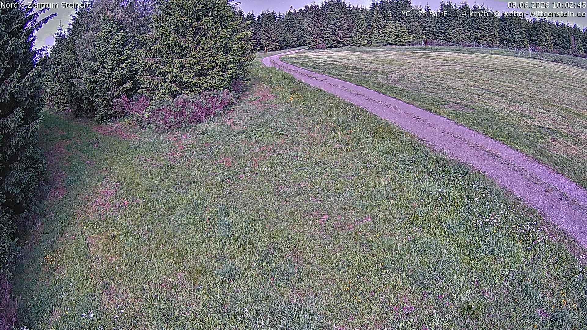 Archiv Foto Webcam Girkhausen - Auf der Steinert
