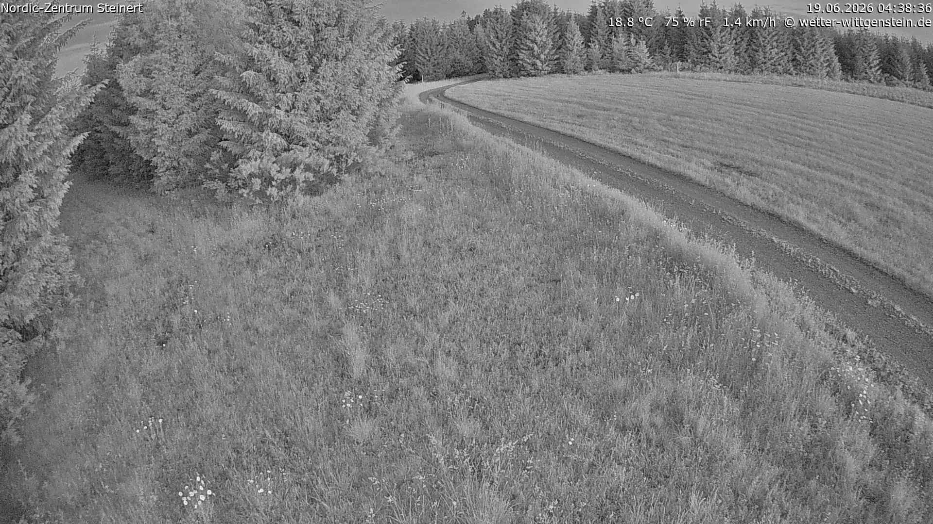 Archiv Foto Webcam Girkhausen - Auf der Steinert