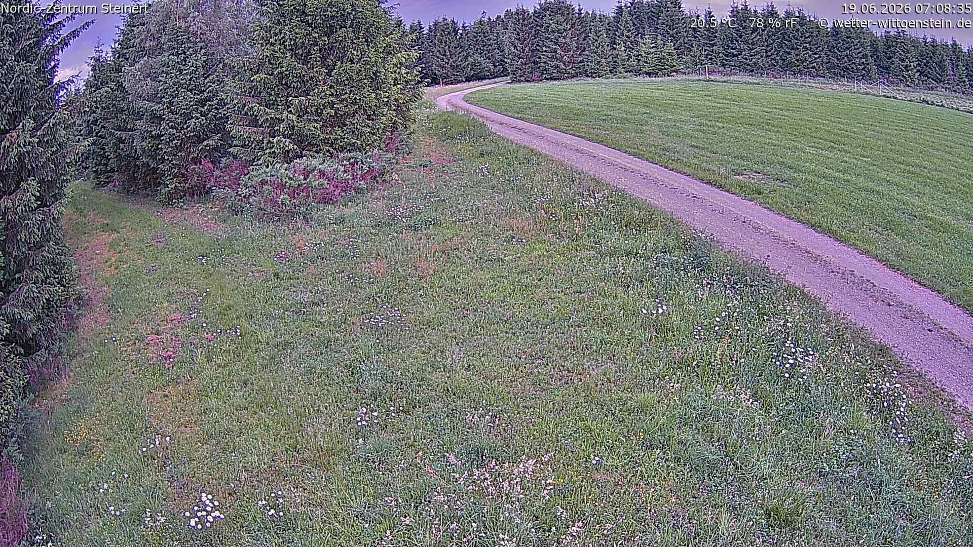 Archiv Foto Webcam Girkhausen - Auf der Steinert