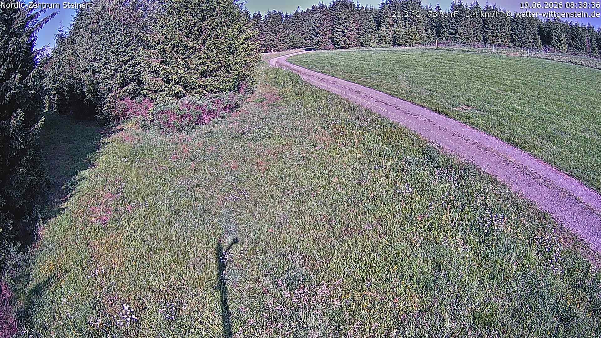 Archiv Foto Webcam Girkhausen - Auf der Steinert