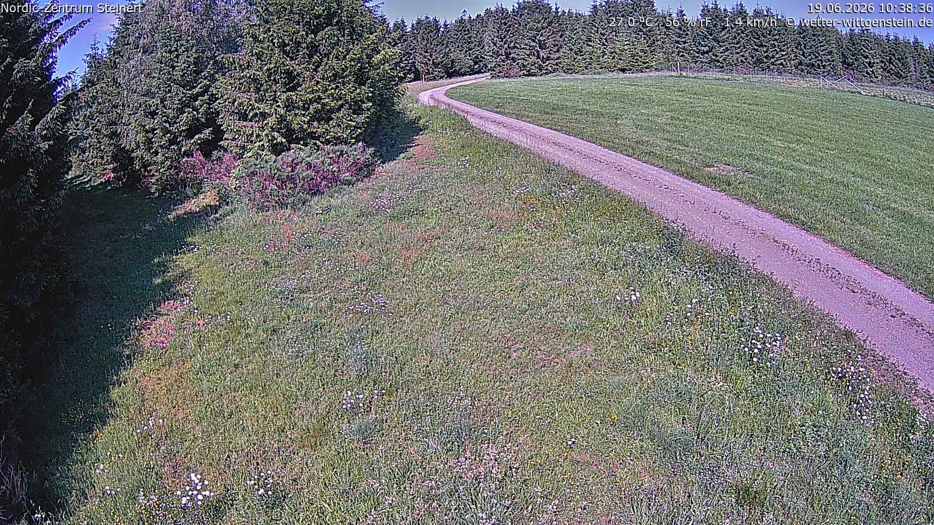 Archiv Foto Webcam Girkhausen - Auf der Steinert