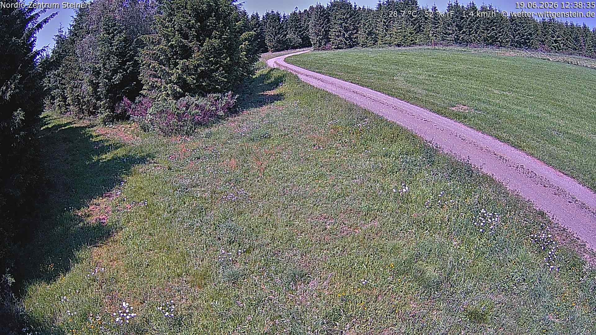 Archiv Foto Webcam Girkhausen - Auf der Steinert
