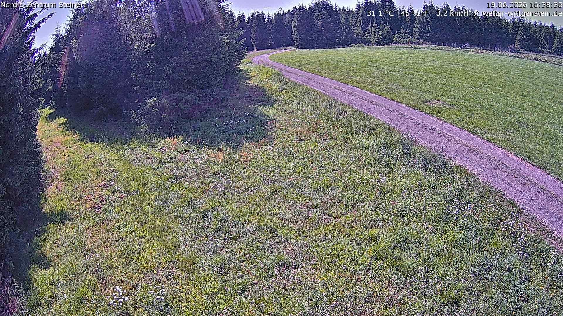 Archiv Foto Webcam Girkhausen - Auf der Steinert