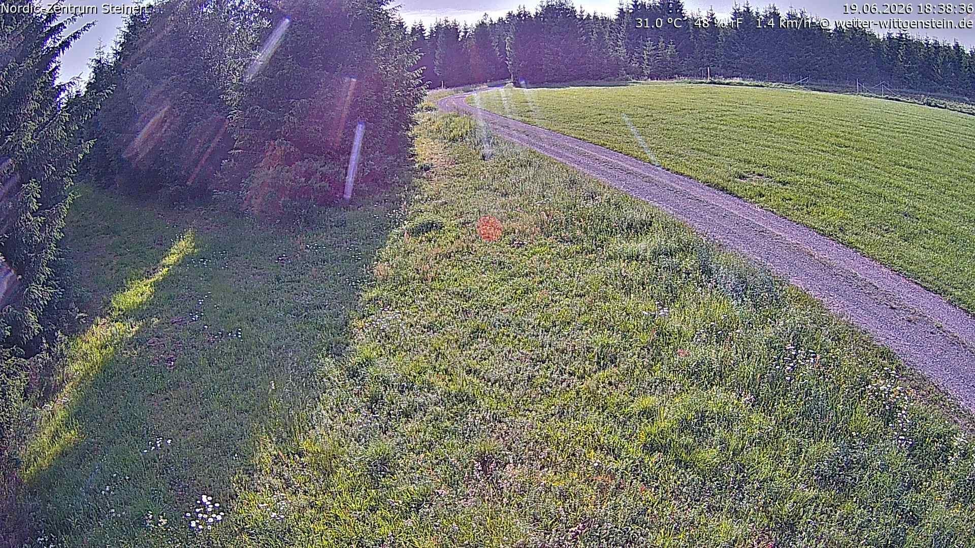 Archiv Foto Webcam Girkhausen - Auf der Steinert