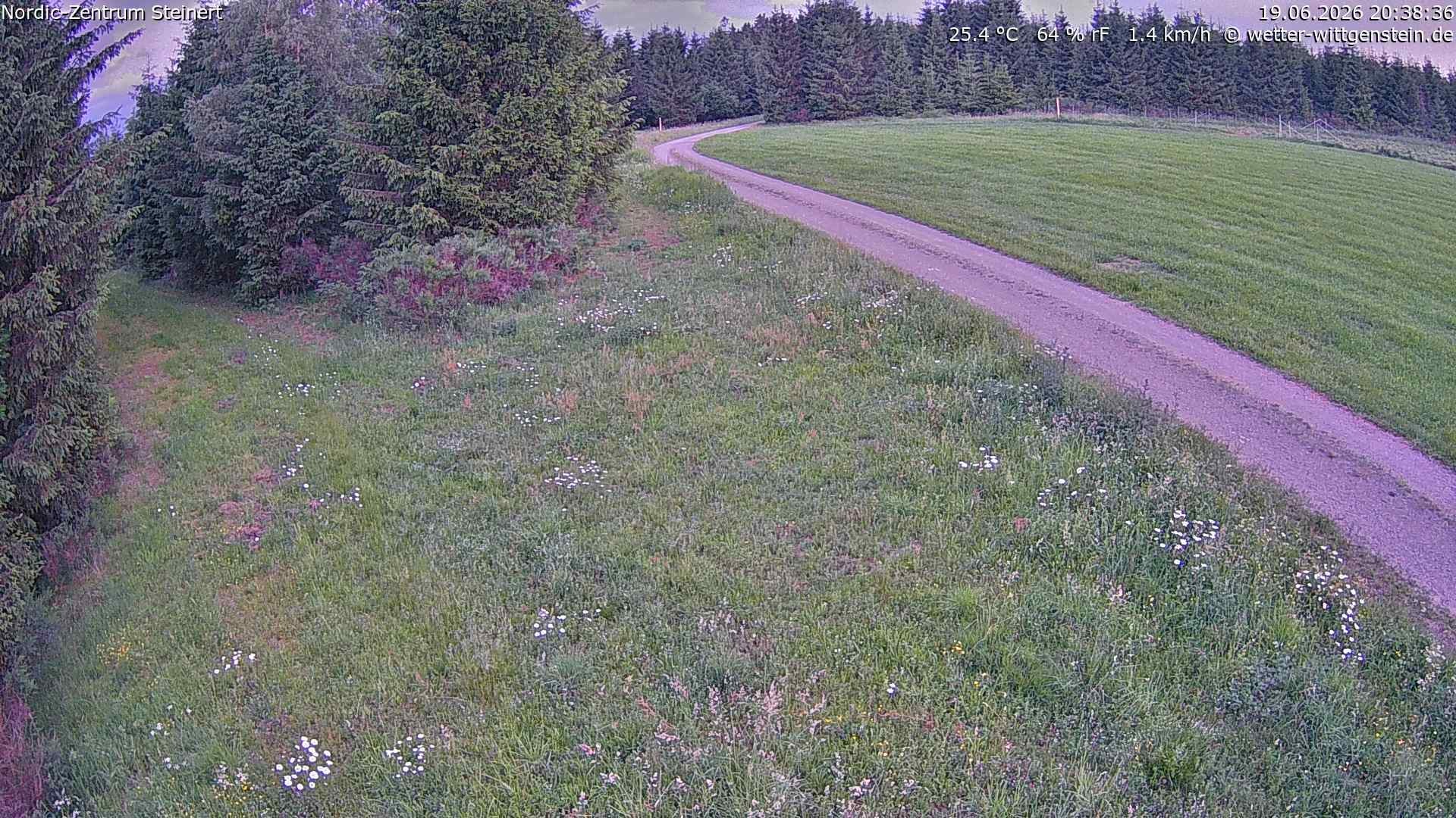 Archiv Foto Webcam Girkhausen - Auf der Steinert