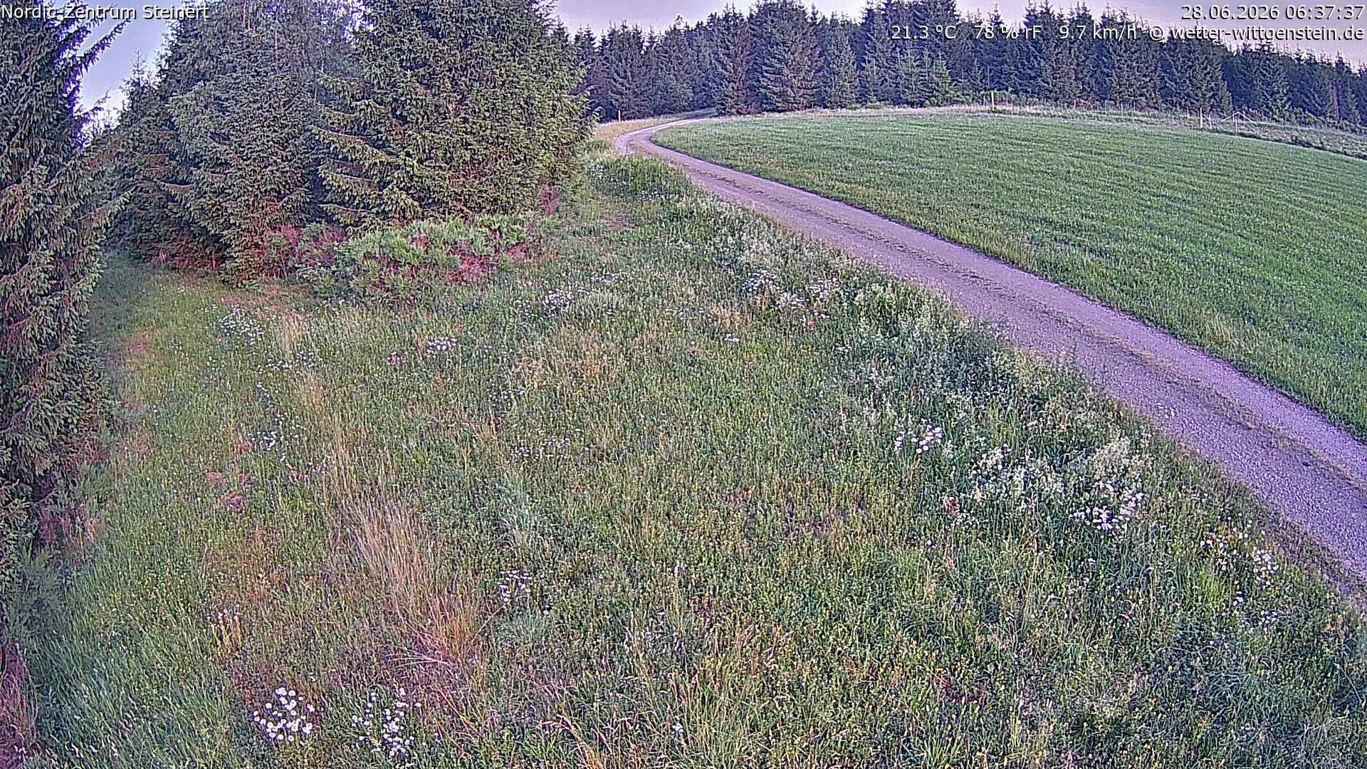 Archiv Foto Webcam Girkhausen - Auf der Steinert