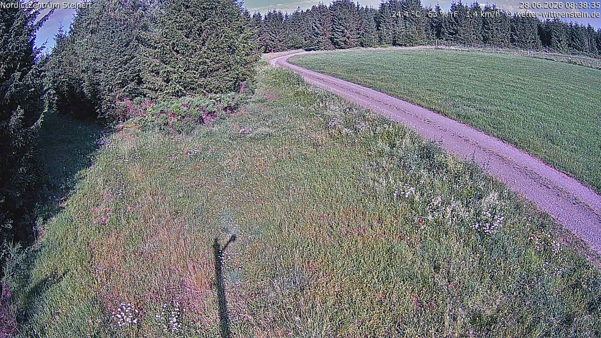 Archiv Foto Webcam Girkhausen - Auf der Steinert