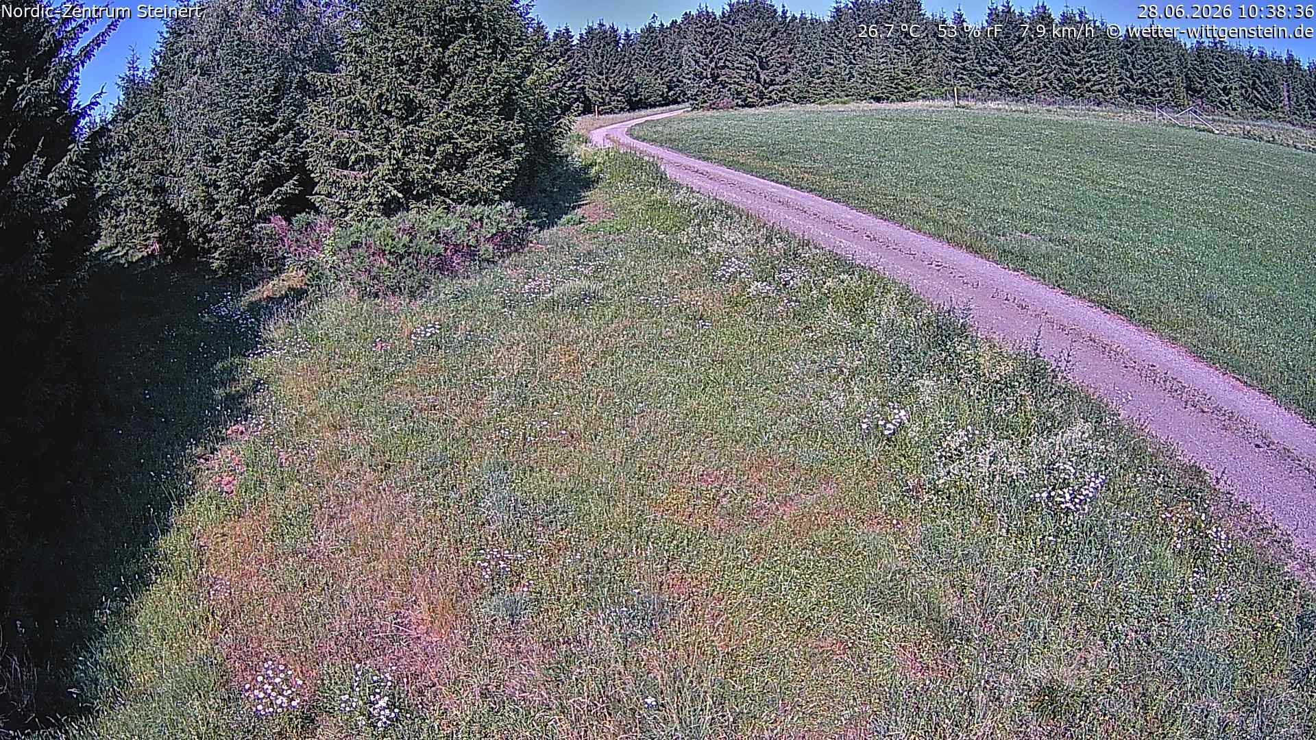 Archiv Foto Webcam Girkhausen - Auf der Steinert