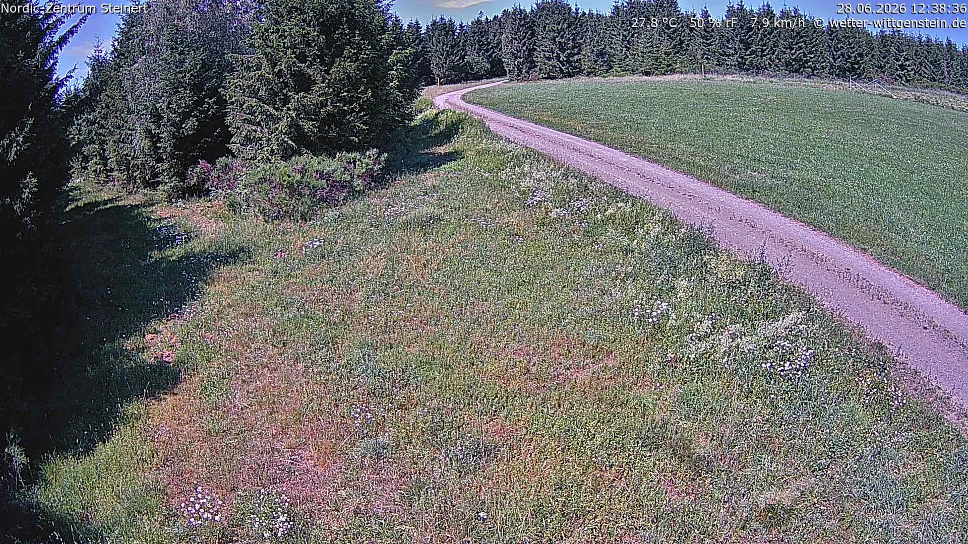 Archiv Foto Webcam Girkhausen - Auf der Steinert