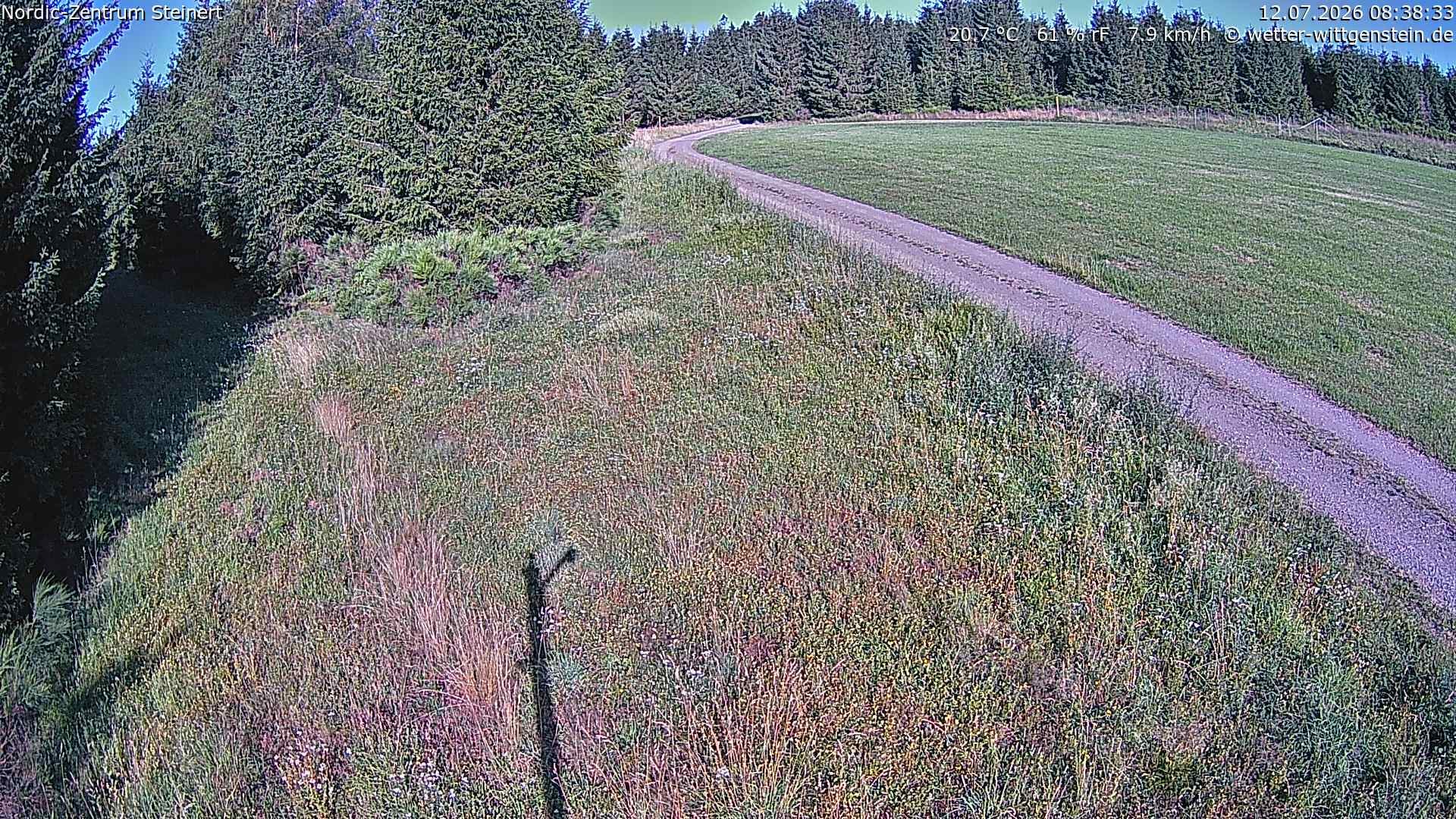 Archiv Foto Webcam Girkhausen - Auf der Steinert
