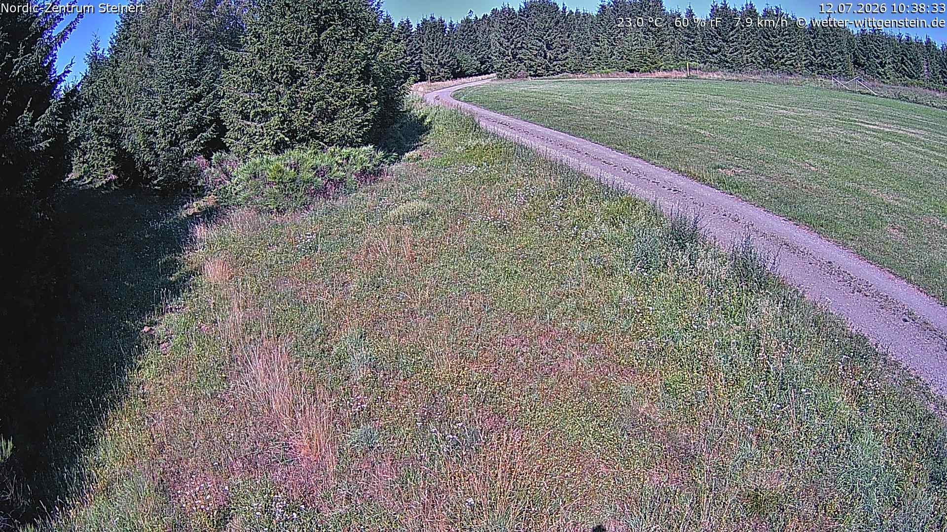 Archiv Foto Webcam Girkhausen - Auf der Steinert