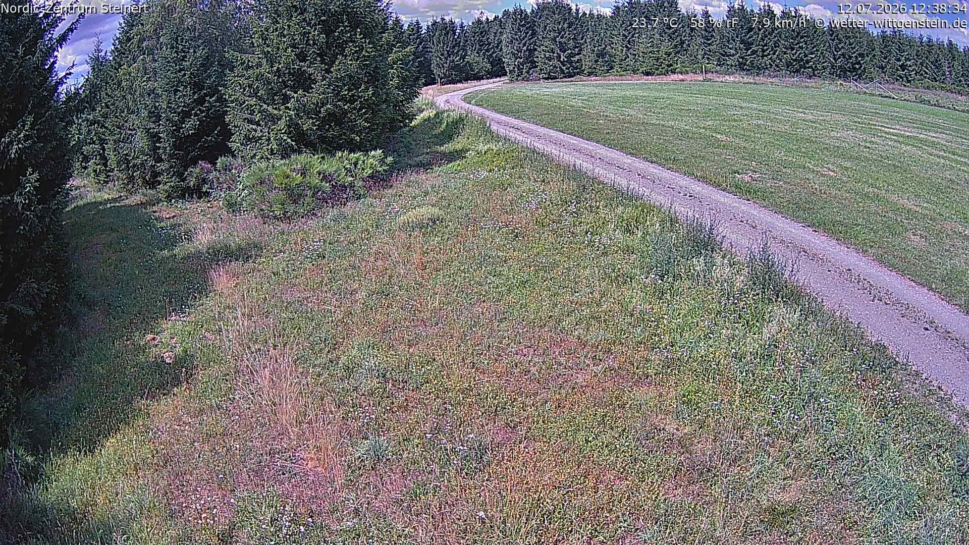 Archiv Foto Webcam Girkhausen - Auf der Steinert