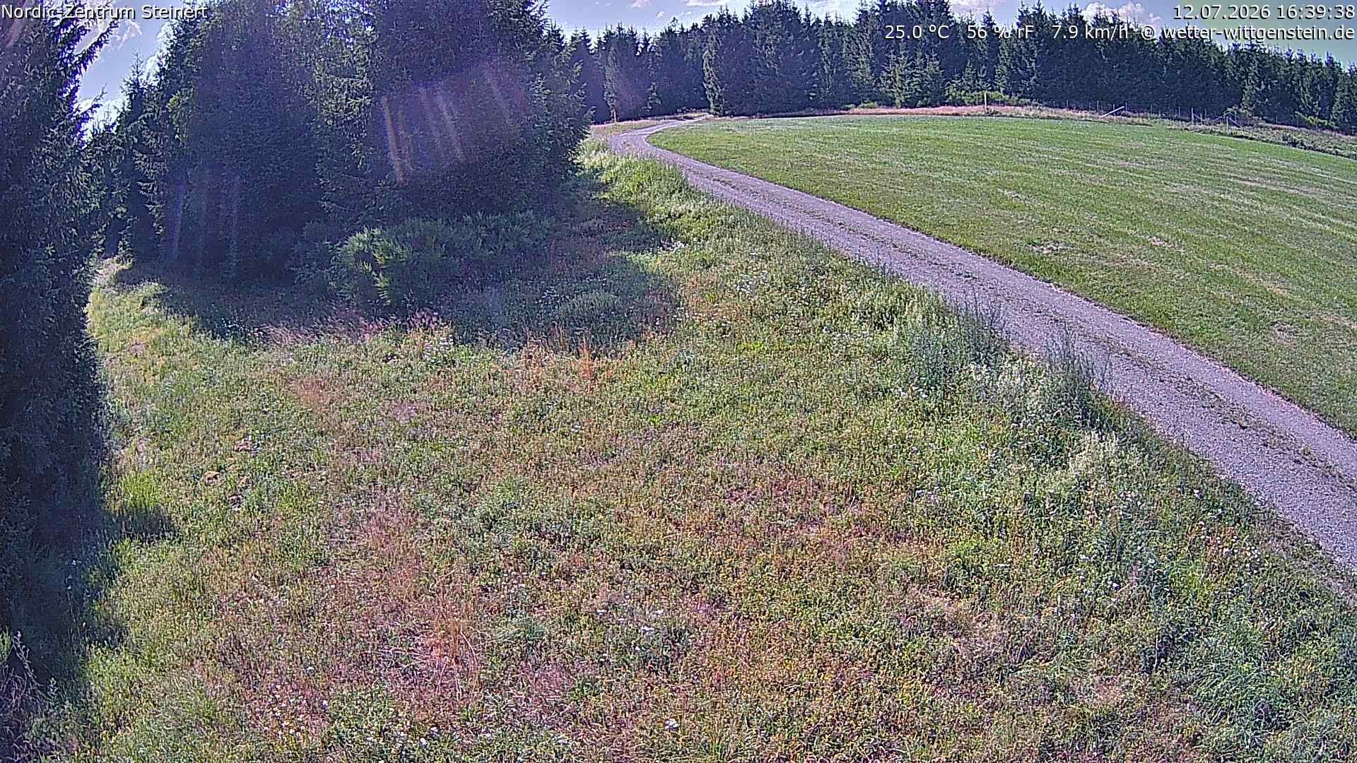 Archiv Foto Webcam Girkhausen - Auf der Steinert