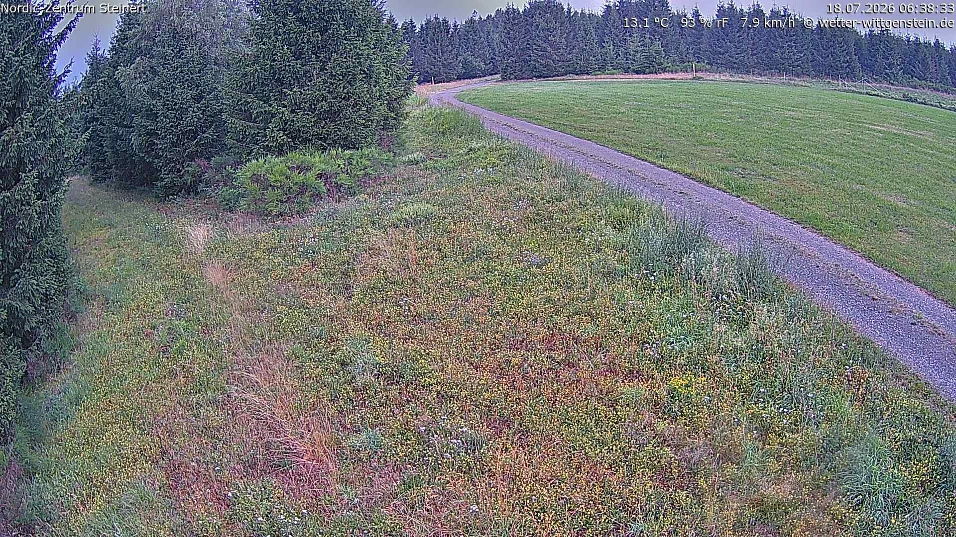 Archiv Foto Webcam Girkhausen - Auf der Steinert
