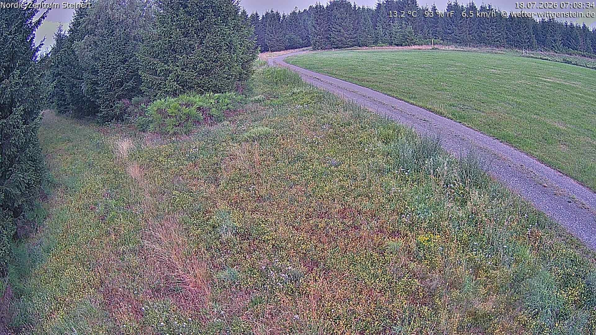 Archiv Foto Webcam Girkhausen - Auf der Steinert