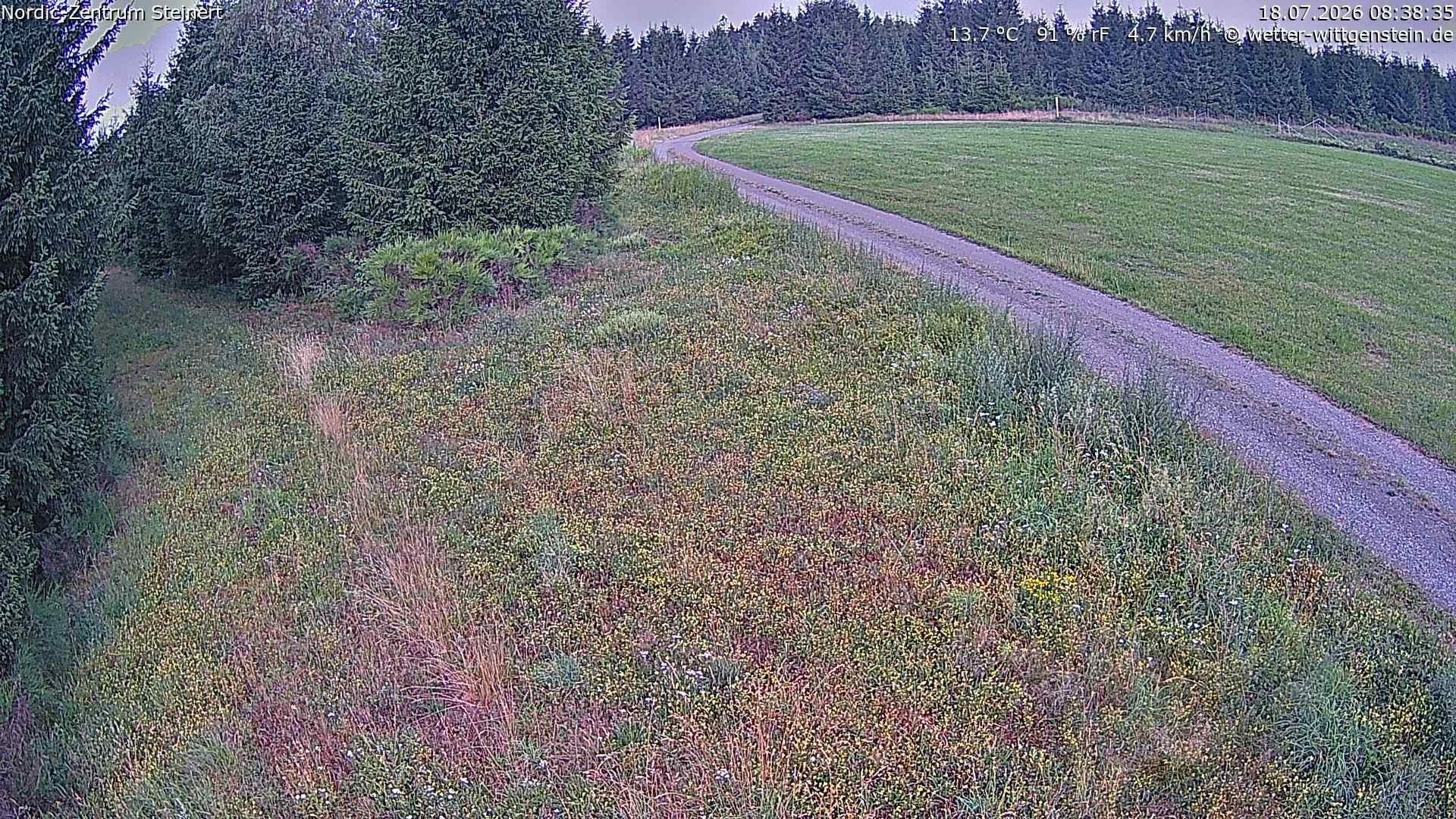 Archiv Foto Webcam Girkhausen - Auf der Steinert