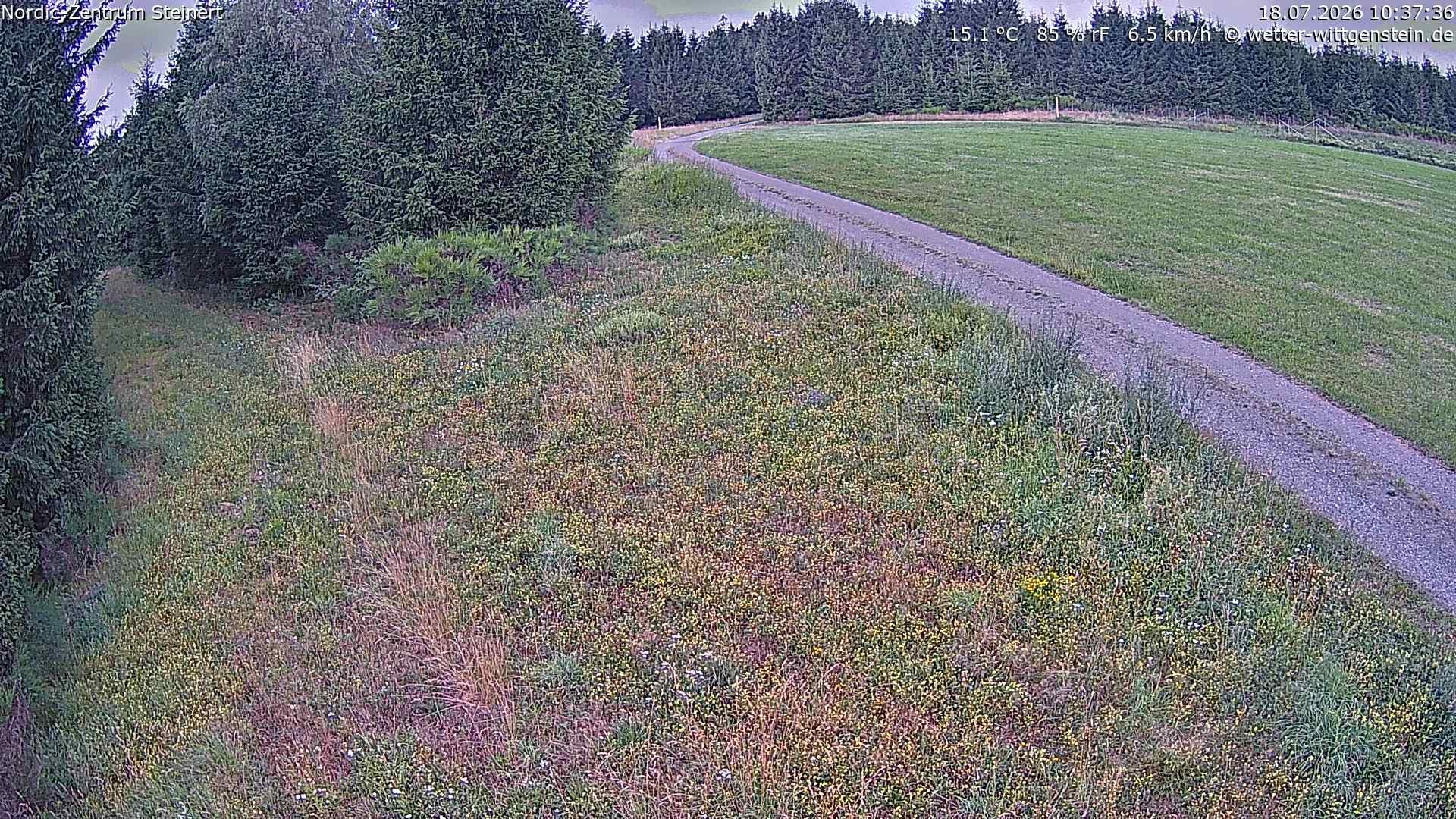 Archiv Foto Webcam Girkhausen - Auf der Steinert