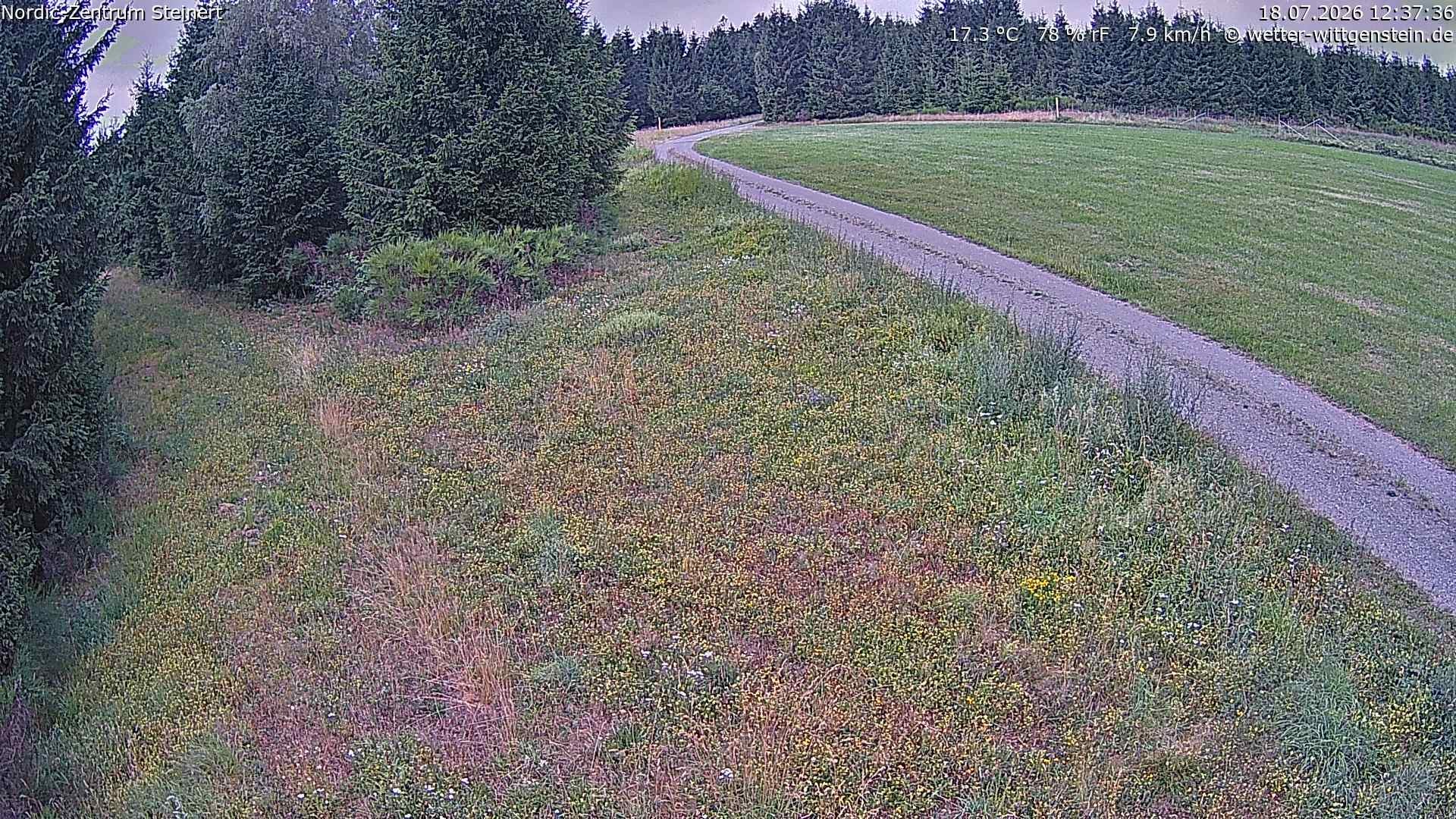 Archiv Foto Webcam Girkhausen - Auf der Steinert