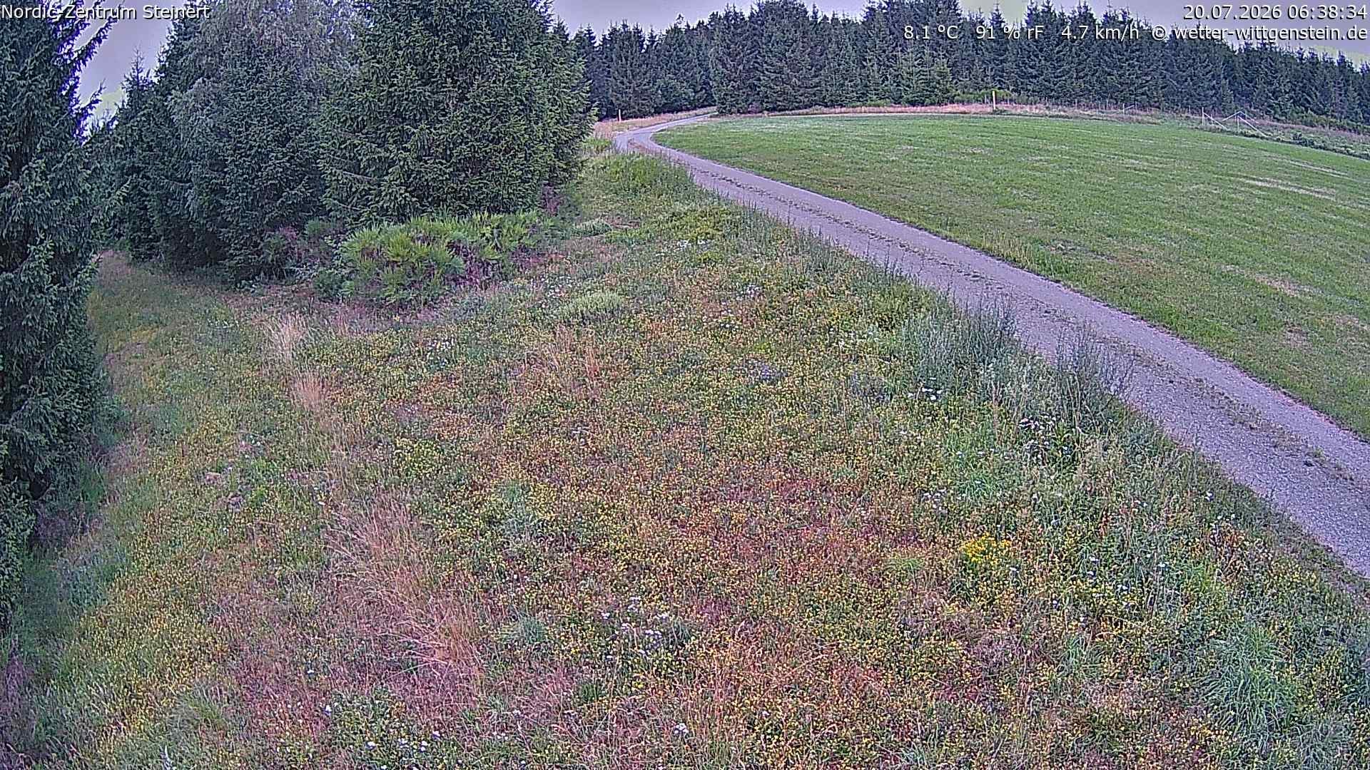 Archiv Foto Webcam Girkhausen - Auf der Steinert
