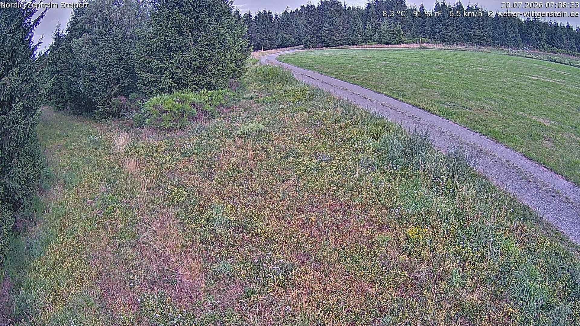 Archiv Foto Webcam Girkhausen - Auf der Steinert