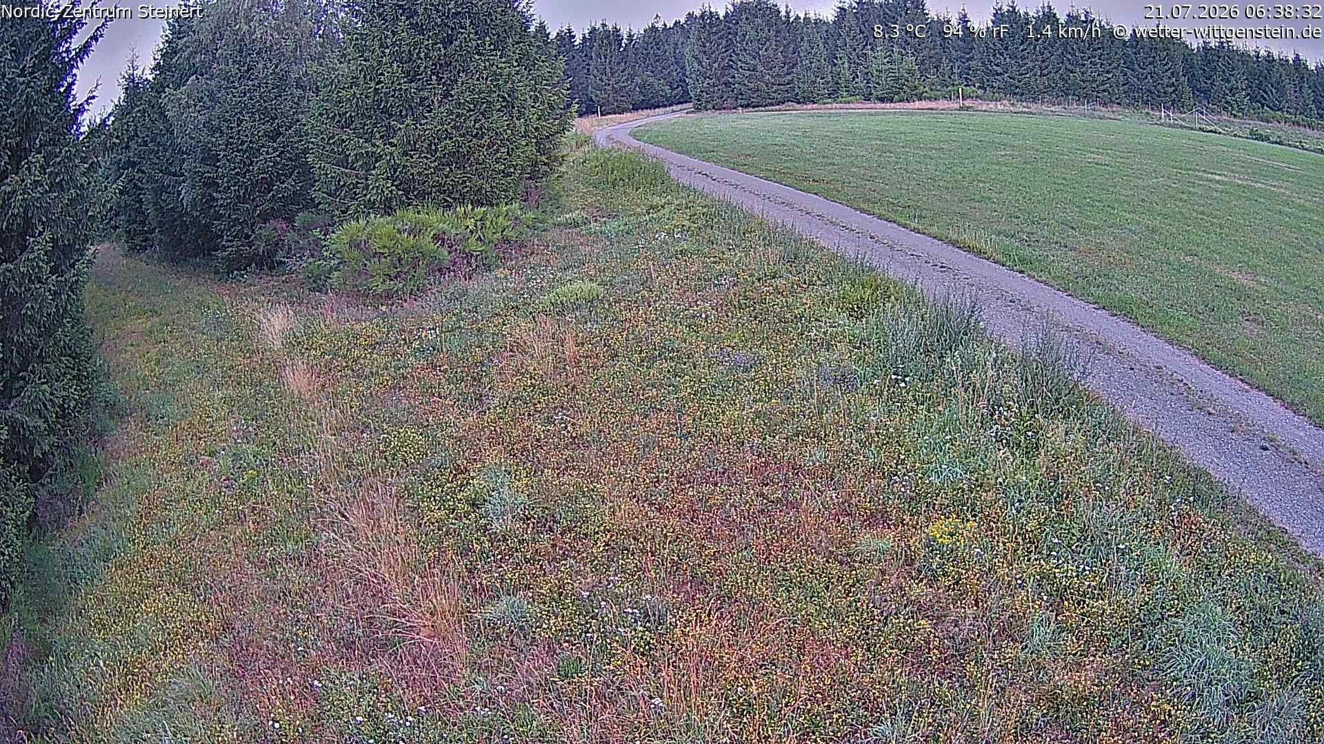Archiv Foto Webcam Girkhausen - Auf der Steinert
