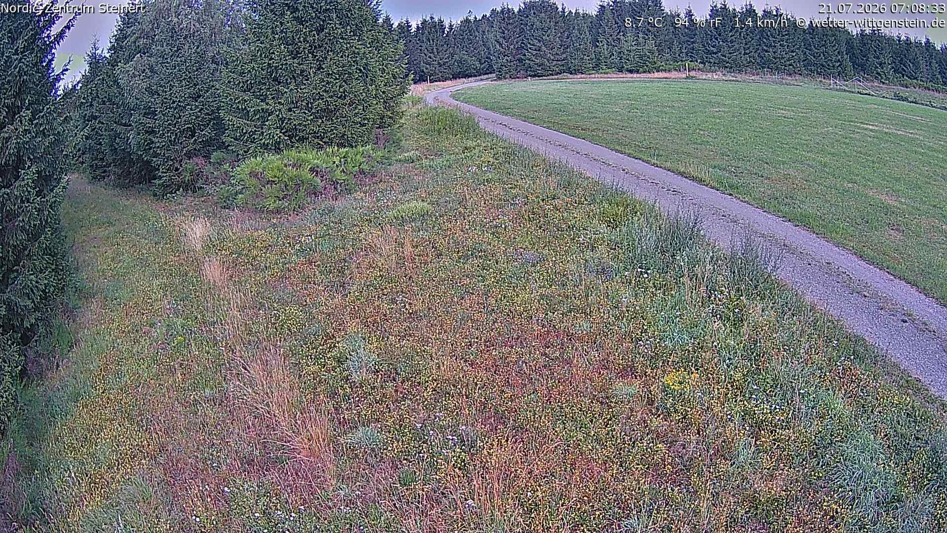 Archiv Foto Webcam Girkhausen - Auf der Steinert