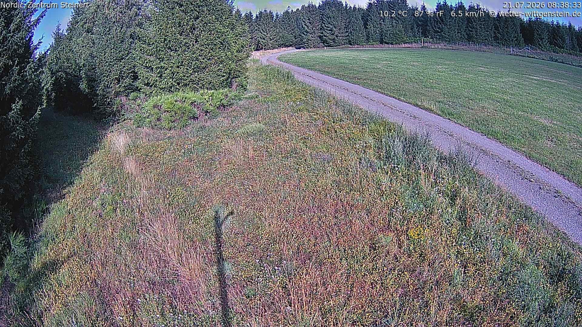 Archiv Foto Webcam Girkhausen - Auf der Steinert