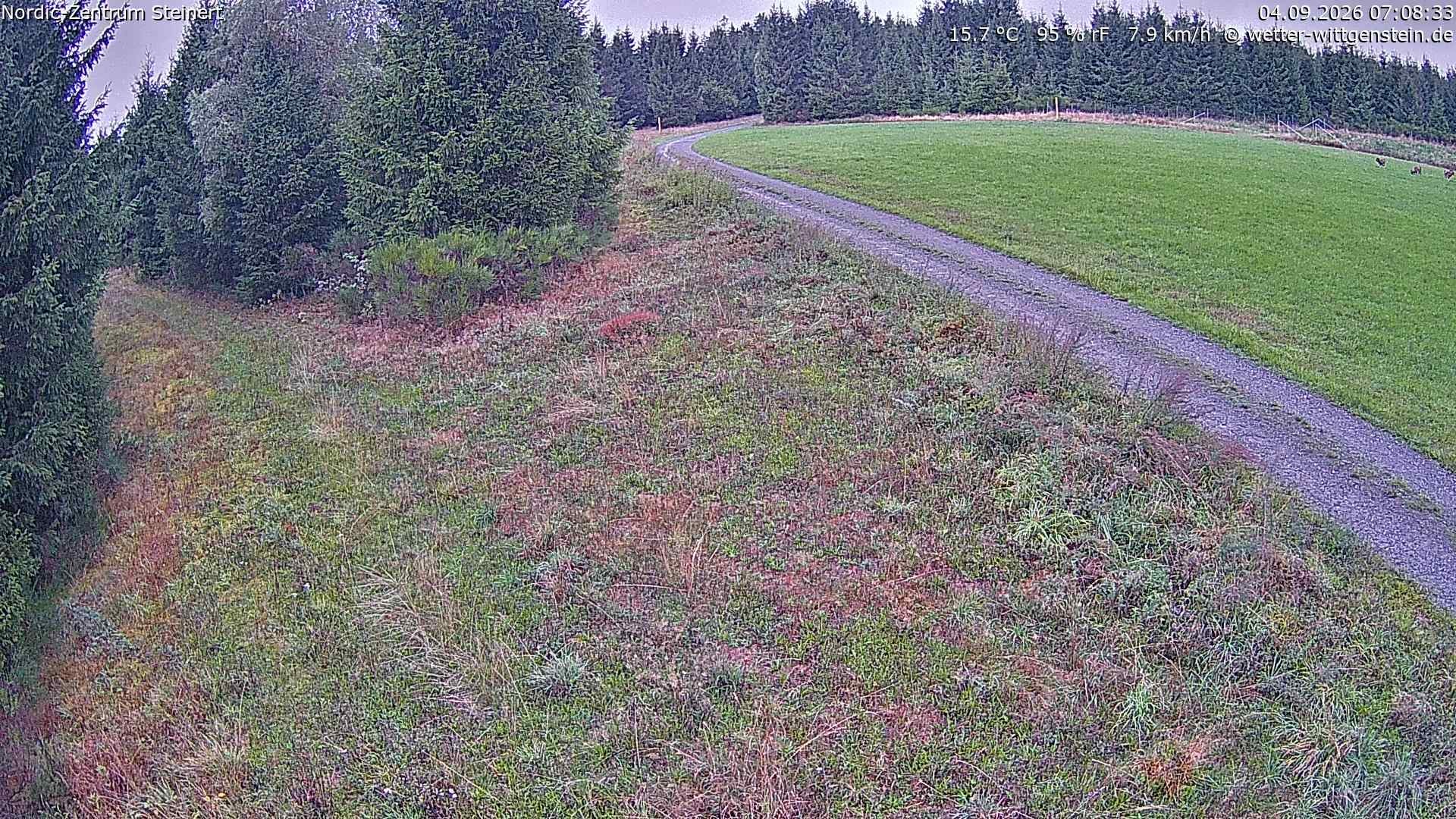 Archiv Foto Webcam Girkhausen - Auf der Steinert