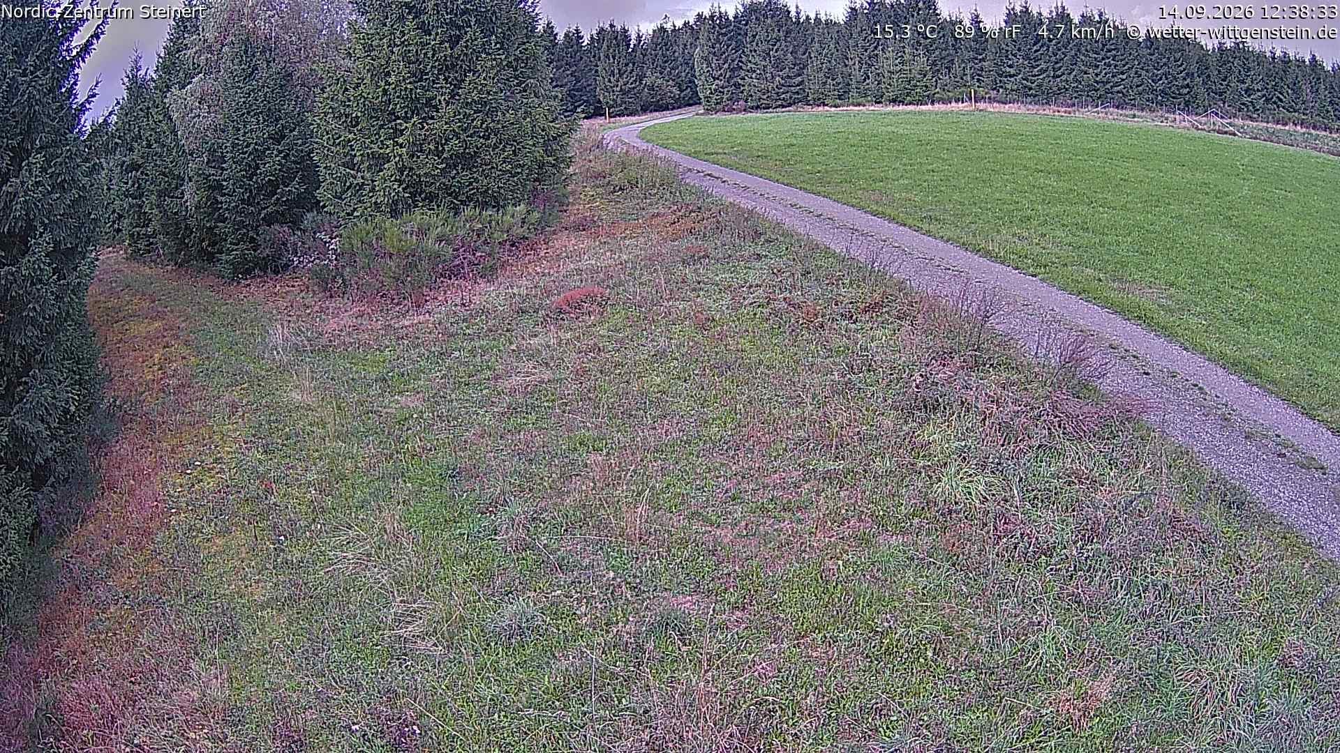 Archiv Foto Webcam Girkhausen - Auf der Steinert
